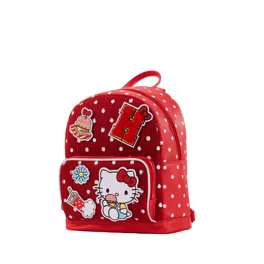 Hello Kitty backpack with prints and embroidery