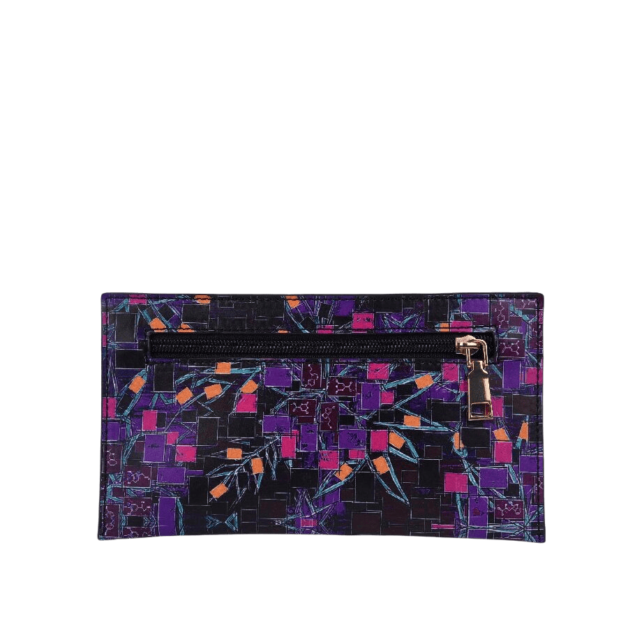 Printed ladies bag sets with decorative studs